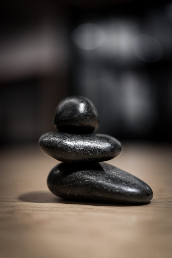 3 rocks